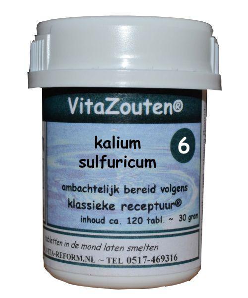 Kalium sulfuricum VitaZout Nr. 06