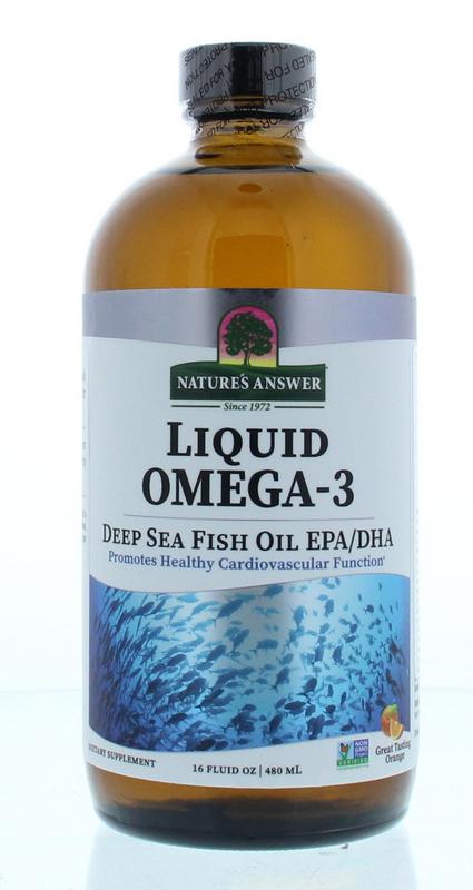 Natures Answer Vloeibaar Omega 3 DHA/EPA 1.150 mg