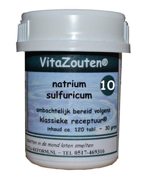 Natrium sulfuricum VitaZout Nr. 10