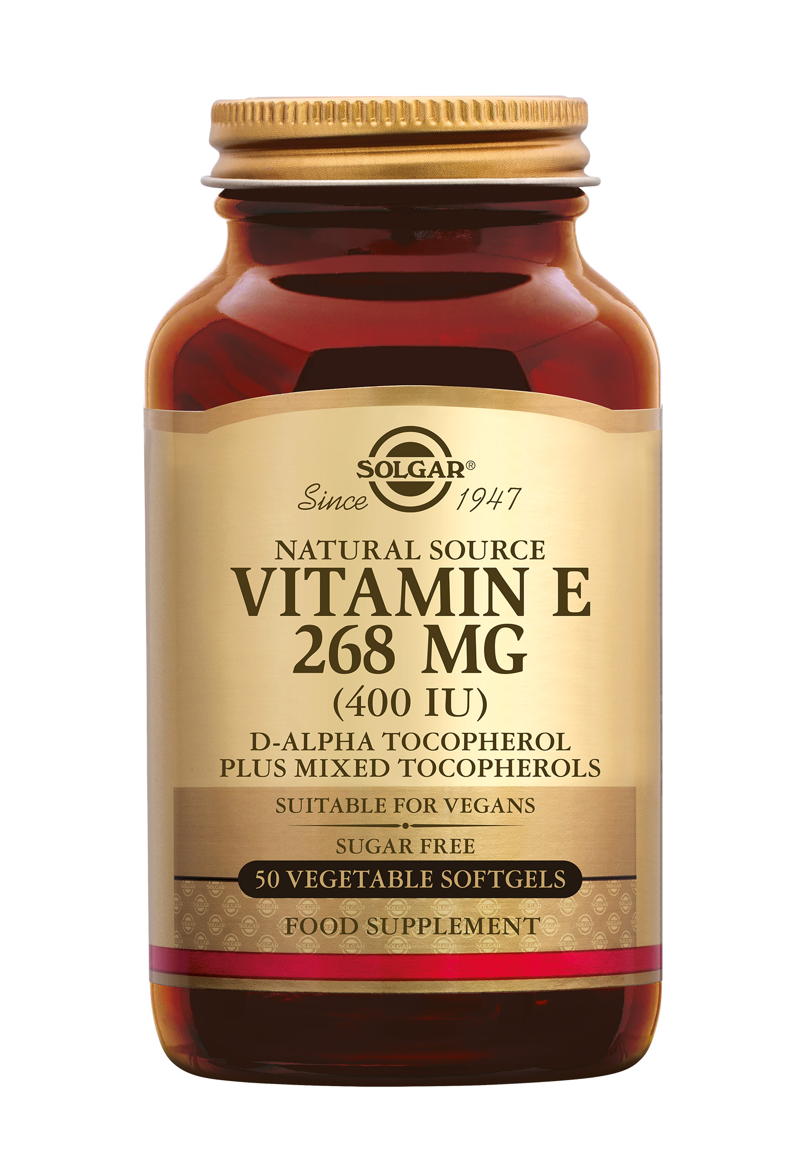 Vitamin E 268 mg/400 IU Vegan