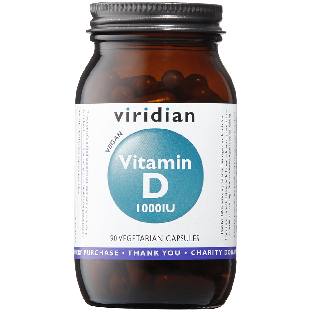 Vitamin D2 (Vegan) 1000 IU  (25 µg)