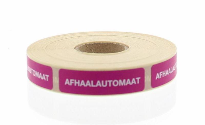 Brocacef Strooketiket afhaalautomaat 12 x 44 mm