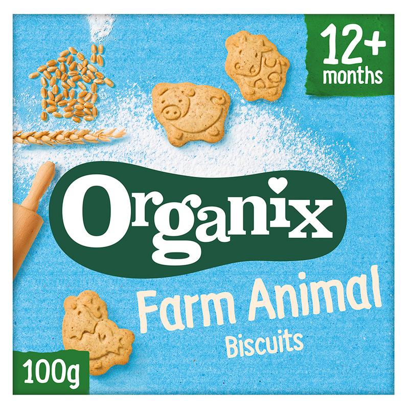 Organix Goodies Farm animals biscuits 12+ maanden