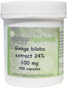 Ginkgo biloba 24% 100 mg