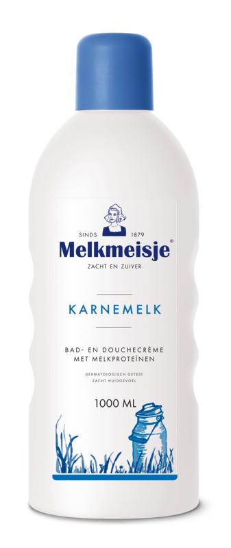Bad en douche karnemelk