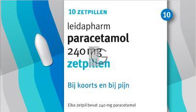 Leida paracetamol zetpil 240mg