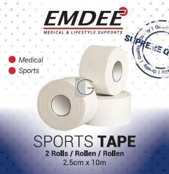 Emdee sporttape duo white