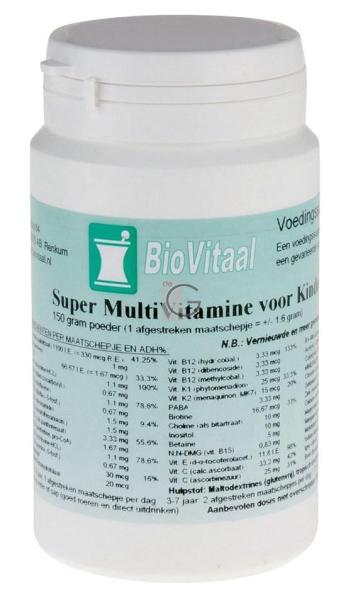 Supermulti voor kinderen, aromavrij