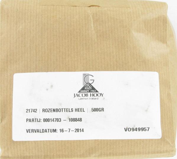 Rozenbottels heel