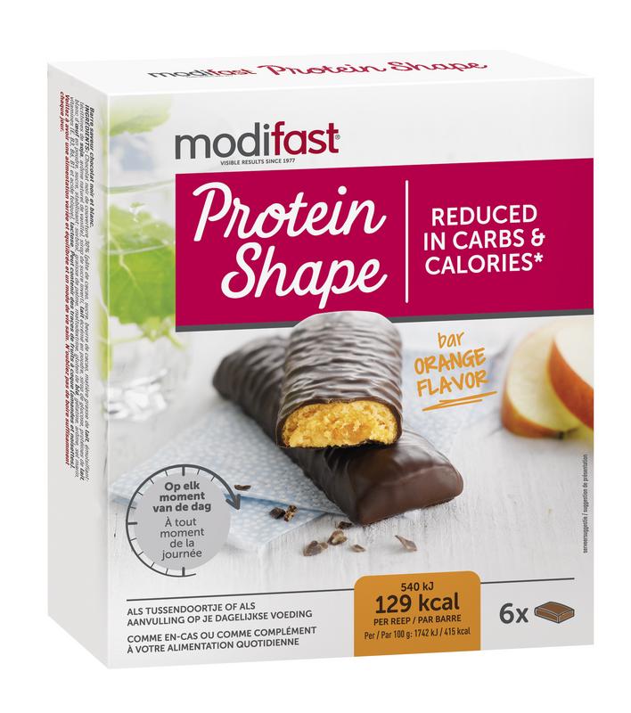 Control reep pure chocolade/sinaasappel 6x31 gram