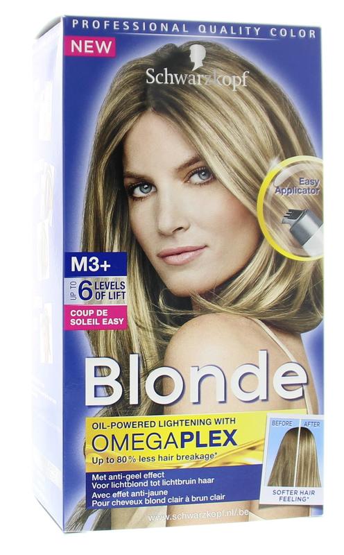 Blonde haarverf intensive bond super plus L1++