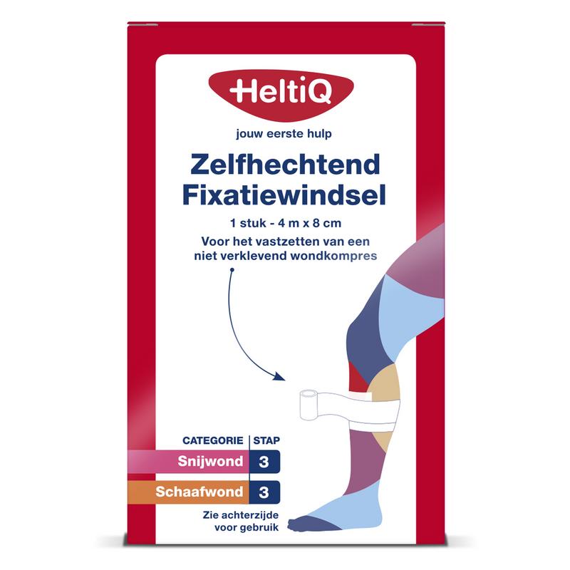 Zelfhechtend windsel 4 m x 8 cm