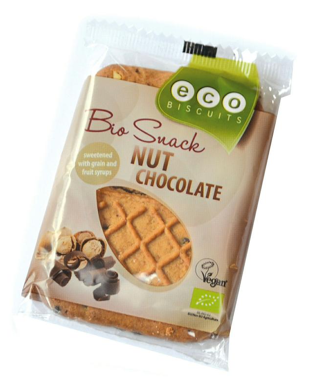 Noten / chocolade biscuit