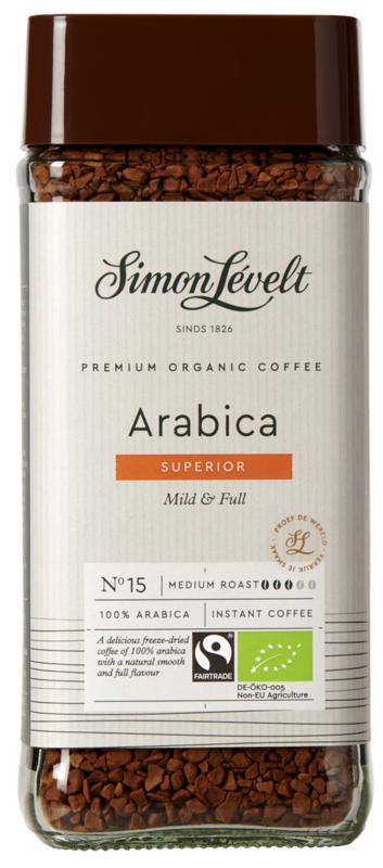 Cafe organico Arabica instant