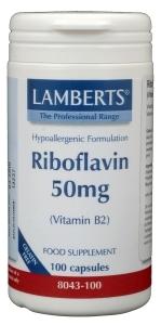 Vitamine B2 50 mg (riboflavine)