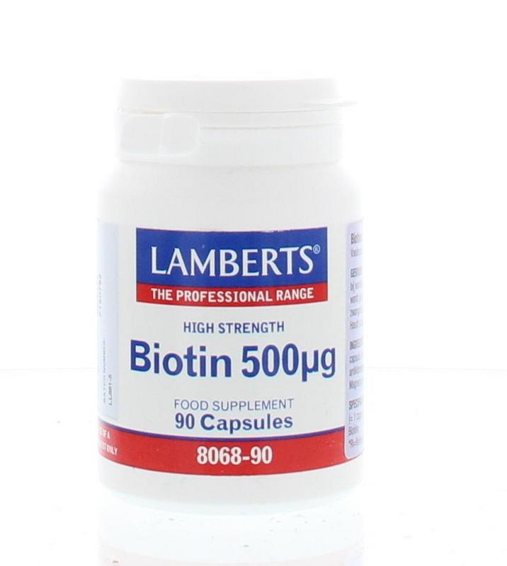 Vitamine B8 500 mcg (biotine)