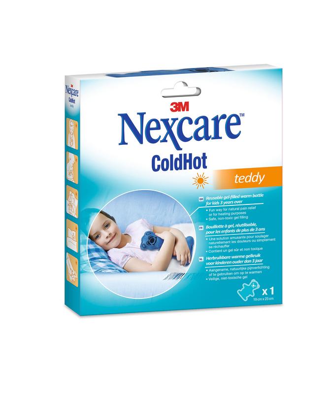 Cold hot kruik teddy fluweer