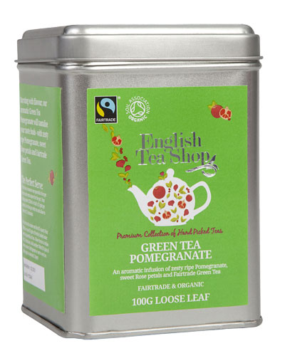 Green tea pomegranate