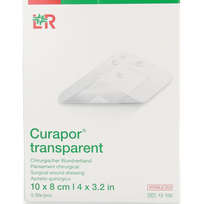 Transparant 10 x 8 cm steriel