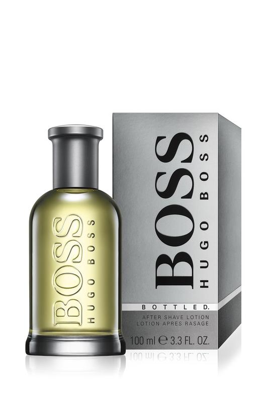 Bottled aftershave men