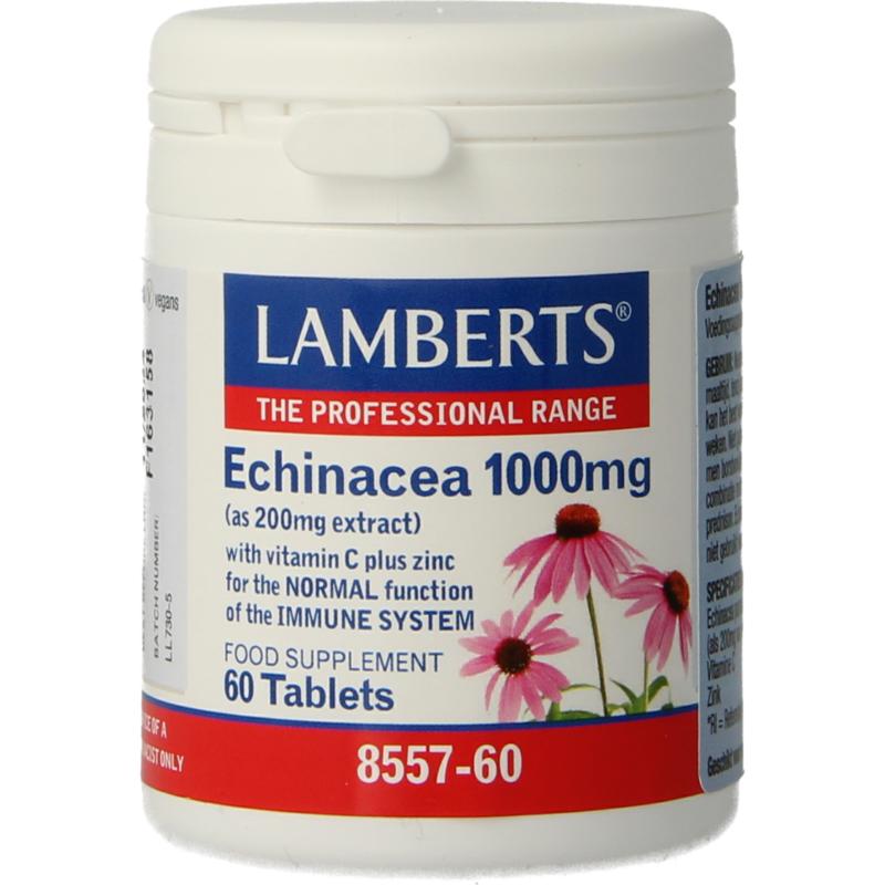 Echinacea 1000 mg met zink en vitamine C