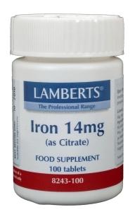 IJzer citraat 14 mg