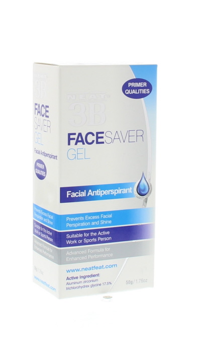 Face saver gel tube