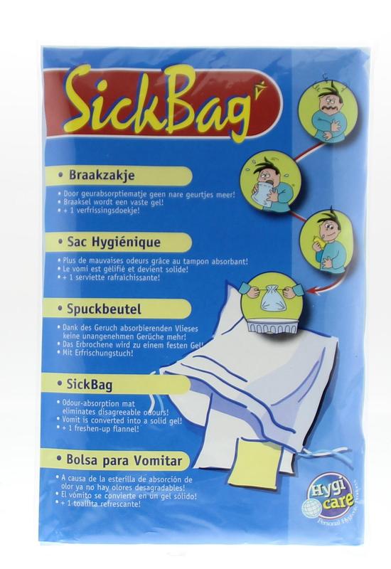 Sick bag braakzakje