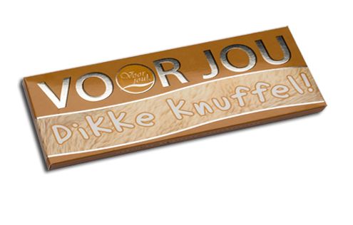 Wensreep melkchocolade voor jou! knuffel