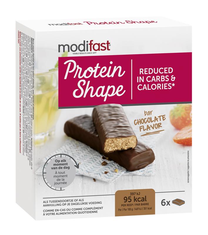 Protein shape reep chocolade