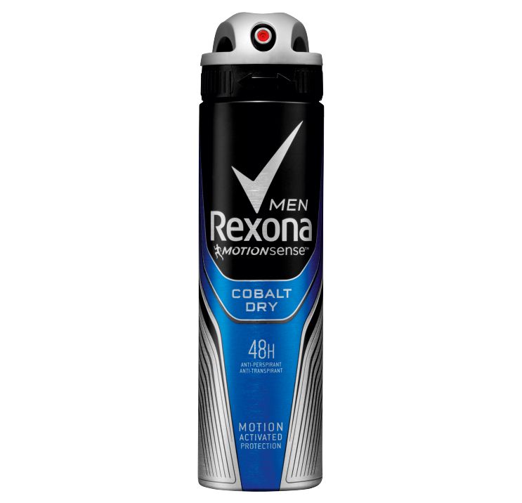 Deodorant spray dry cobalt men
