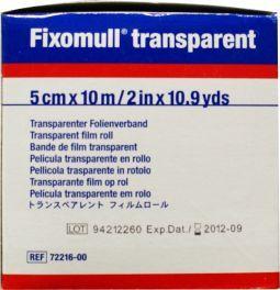Transparent 10 m x 5 cm 7221600