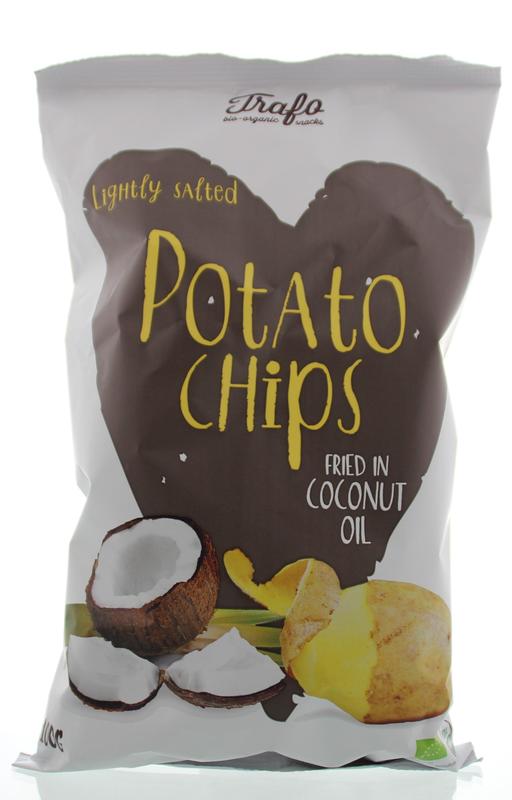 Chips kokosolie gebakken