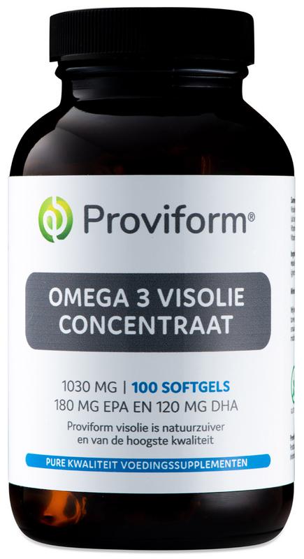 Omega 3 visolie concentraat 1000 mg