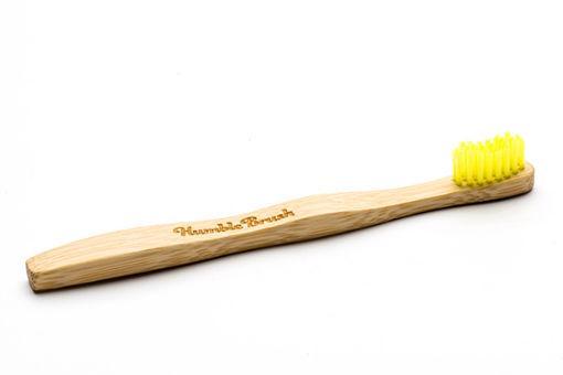 Tandenborstel geel kids brush soft