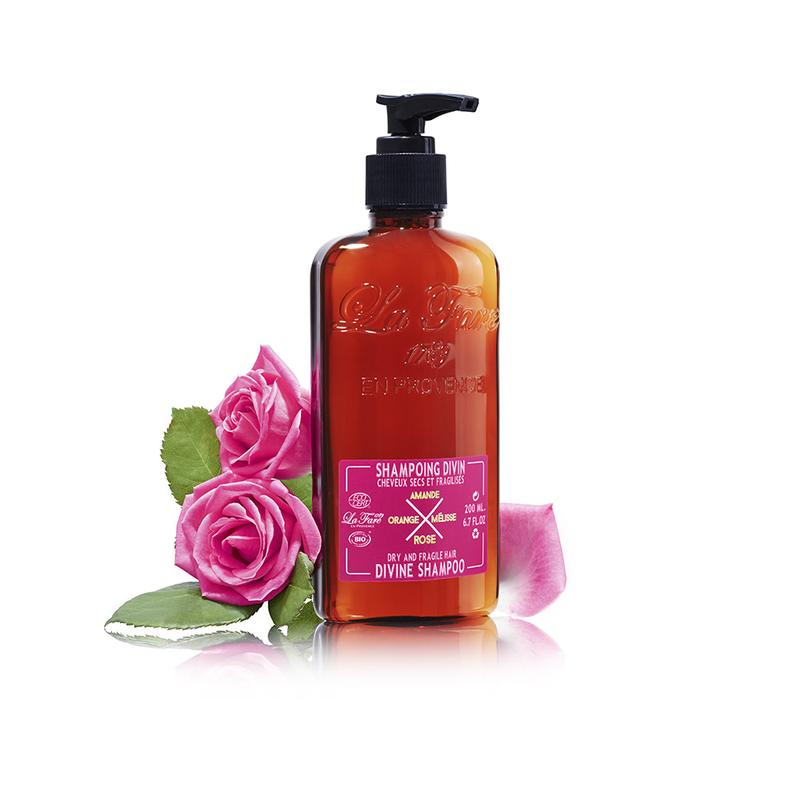Shampoo divine droog en fijn haar bio