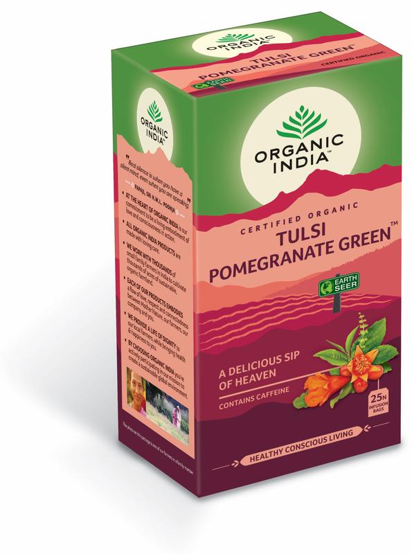 Tulsi pomegranate green thee bio