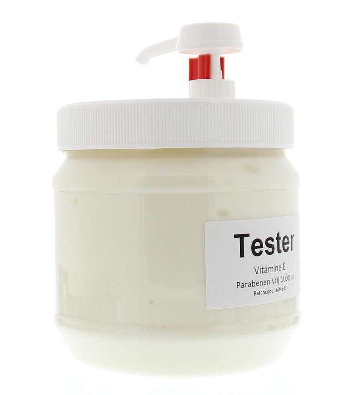 Vitamine E creme tester