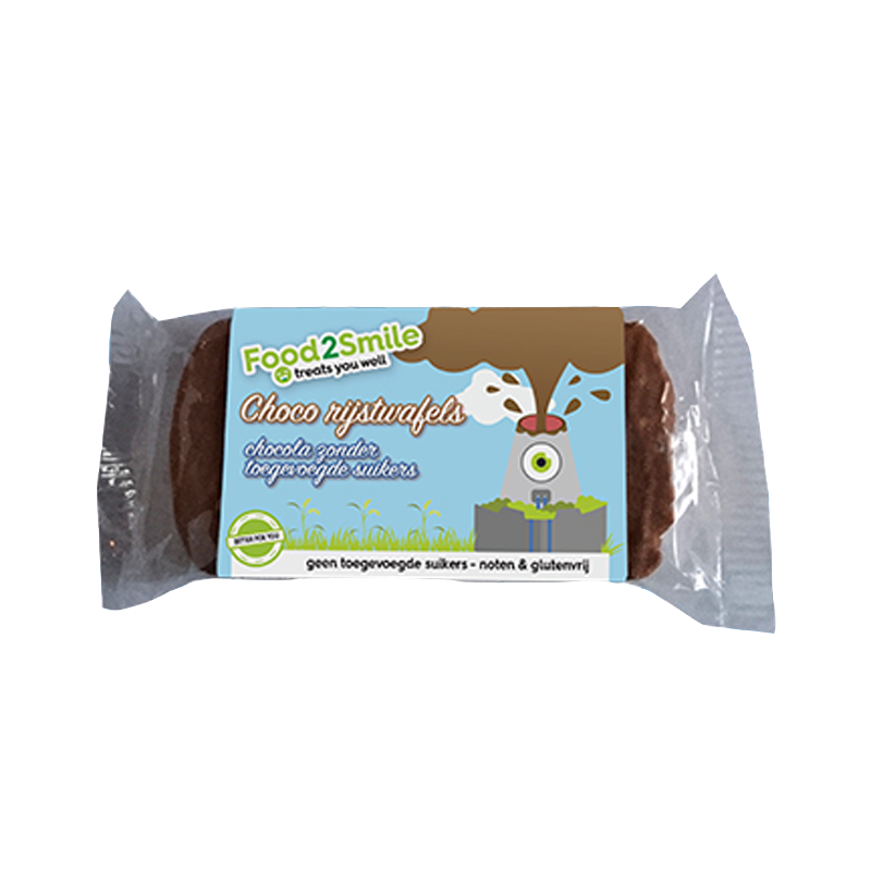 Food2Smile Choco Rijstwafel