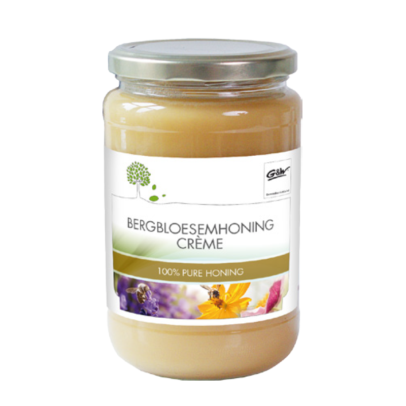 G&W Bergbloesem Honing Crème 900 gram