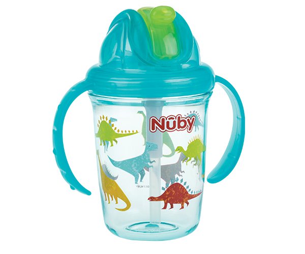 Nuby antilekbeker 240ml 12m+aq