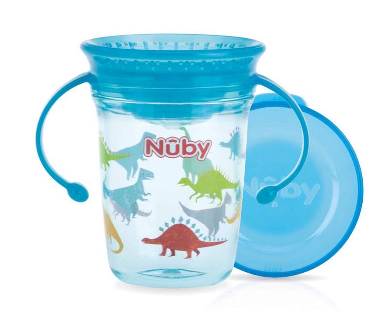 Nuby wonder cup 240ml 6m+ aqua