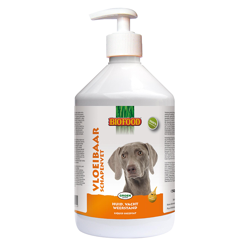 Biofood Schapenvet Vloeibaar Hond