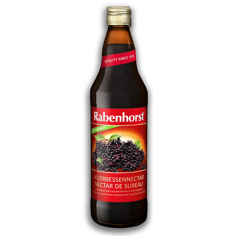 Rabenhorst Vlierbessen Nektar Bio 750 ml