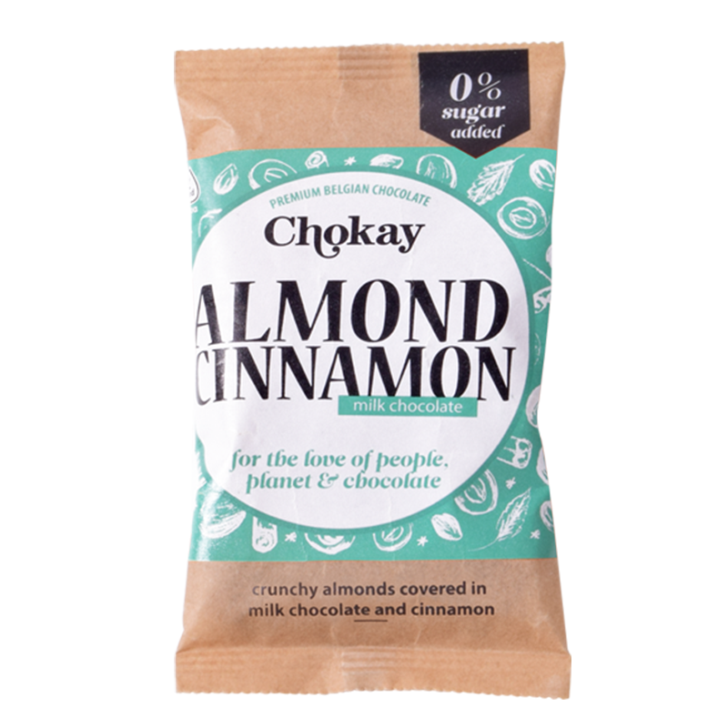 Chokay Almond Cinnamon Milk Chocolate