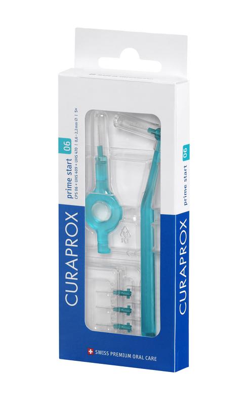 Curaprox Prime start rager 06 turquoise 2.2 mm