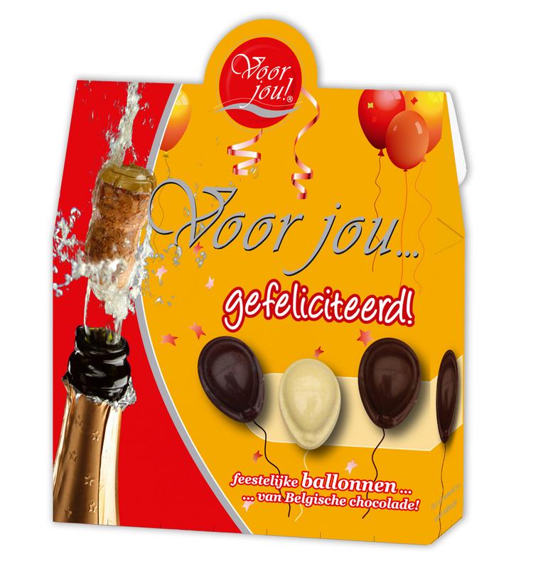 Voor Jou! Cadeau doos gefeliciteerd