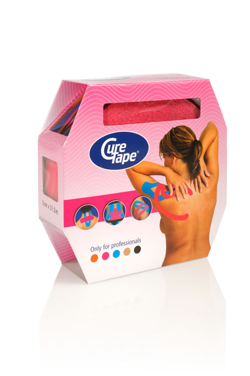 Curetape Roze 31.5 m x 5 cm