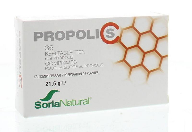 Soria Propolis C keeltabletten