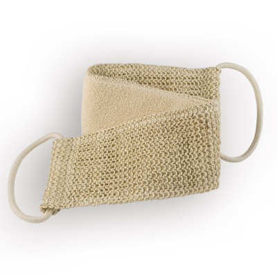 Naturae Donum Scrub band dubbelzijdig sisal katoen